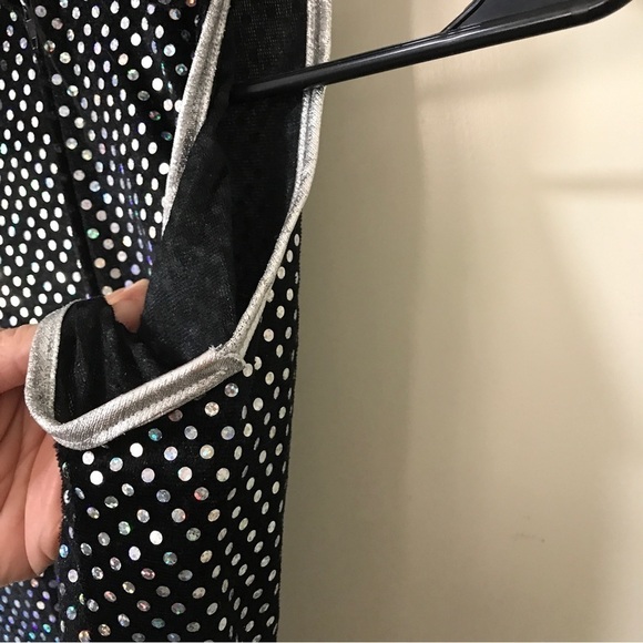 Forum costume womens sequin dance flare pant bodysuit size Small - Picture 6 of 12